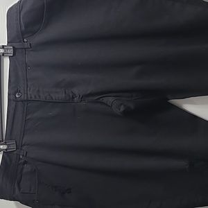 Vintage old navy destructed flare jeans in black